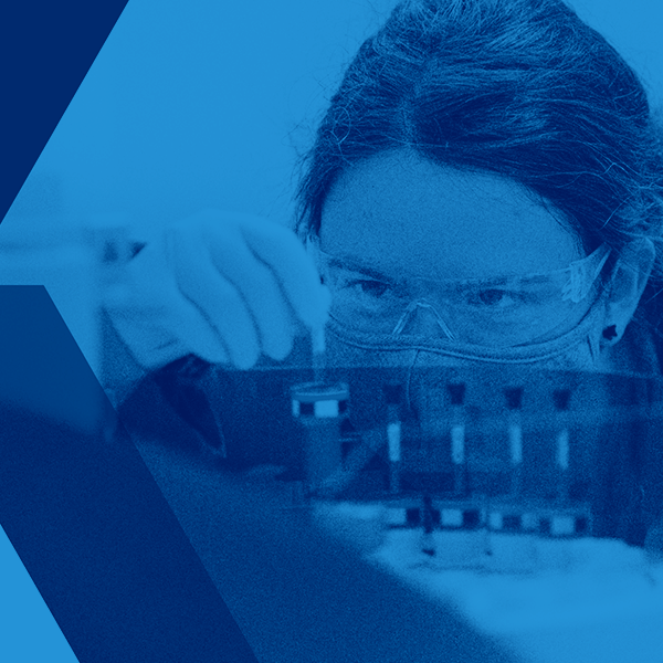 Female scientist in lab
