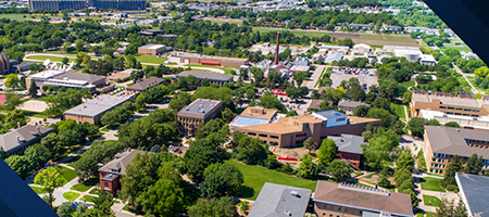 UNL campus aerial