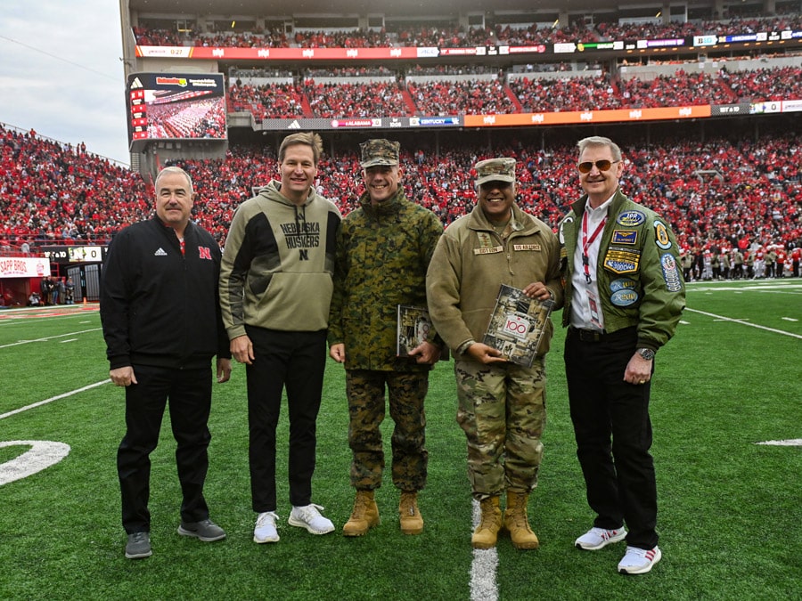 Recognition of U.S. Strategic Command on the field